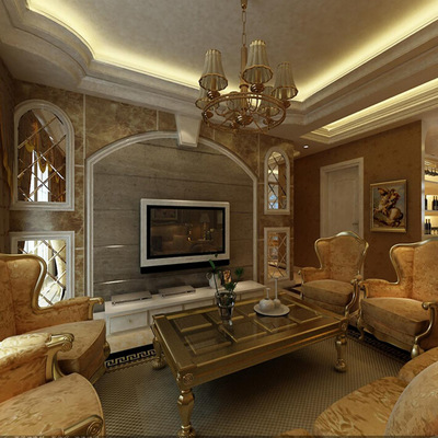 天然大理石石材室內背景墻裝飾工程